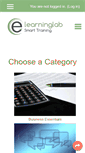 Mobile Screenshot of e-learninglab.com